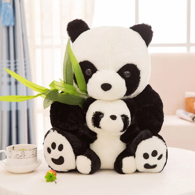 Panda with baby