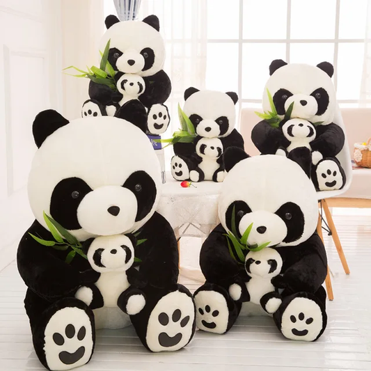 Panda with baby
