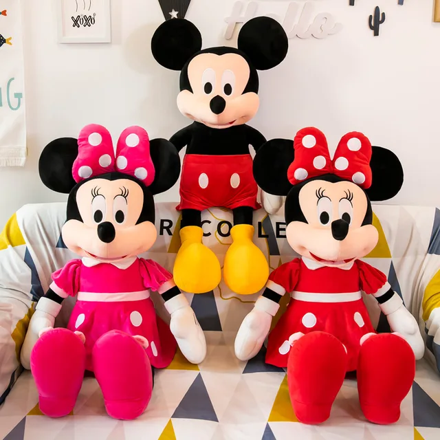 Mickey and Minnie Mouse